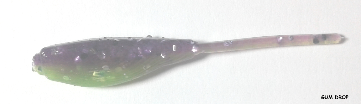 Dave's Tournament Tackle - Tiger Shad 1/2oz Baby Bass NGZ - Rock